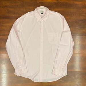 J. Crew Pink Dress Shirt Long-Sleeved Button-Up